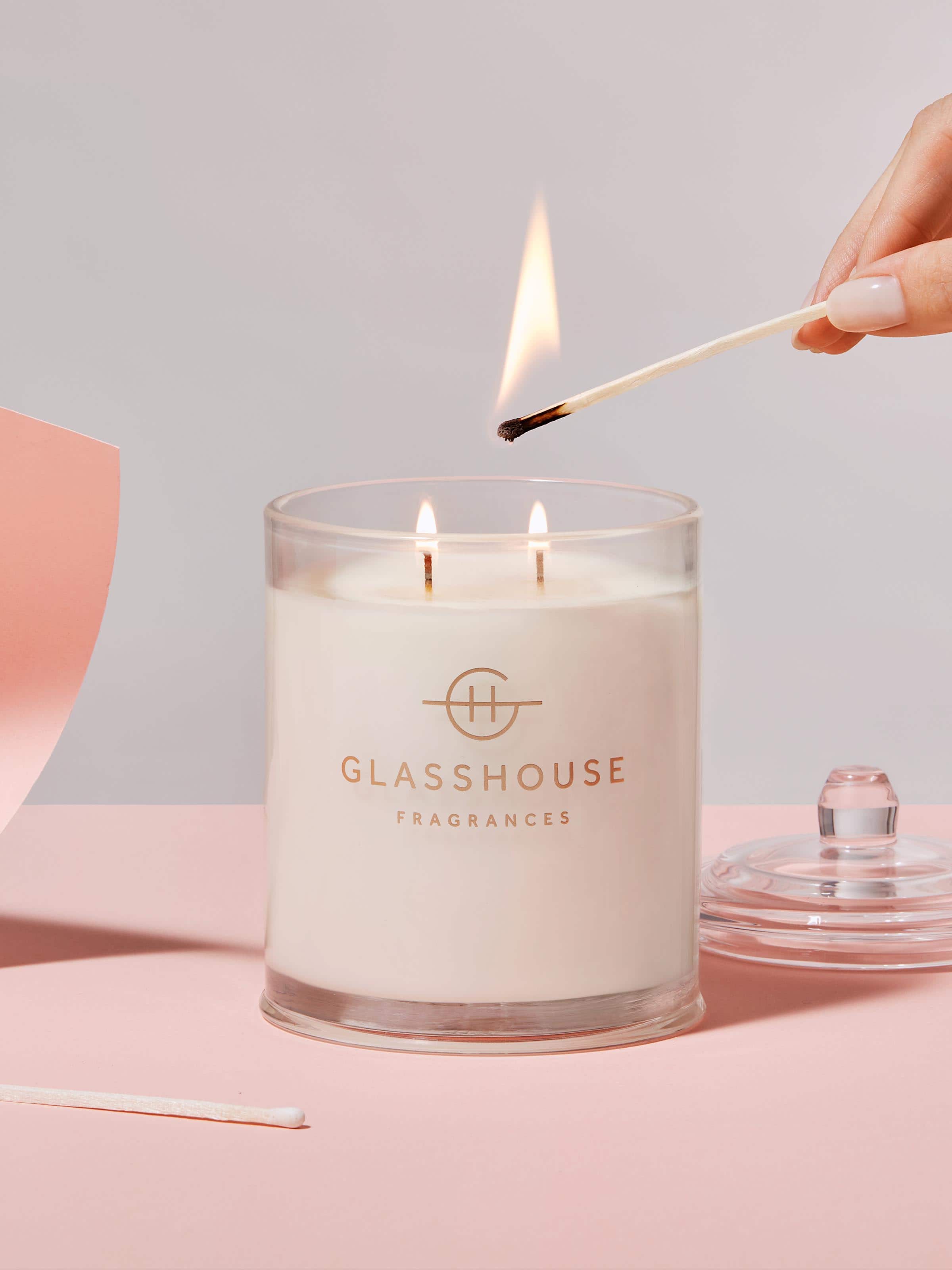 Glasshouse Fragrances Soy Candle 380G