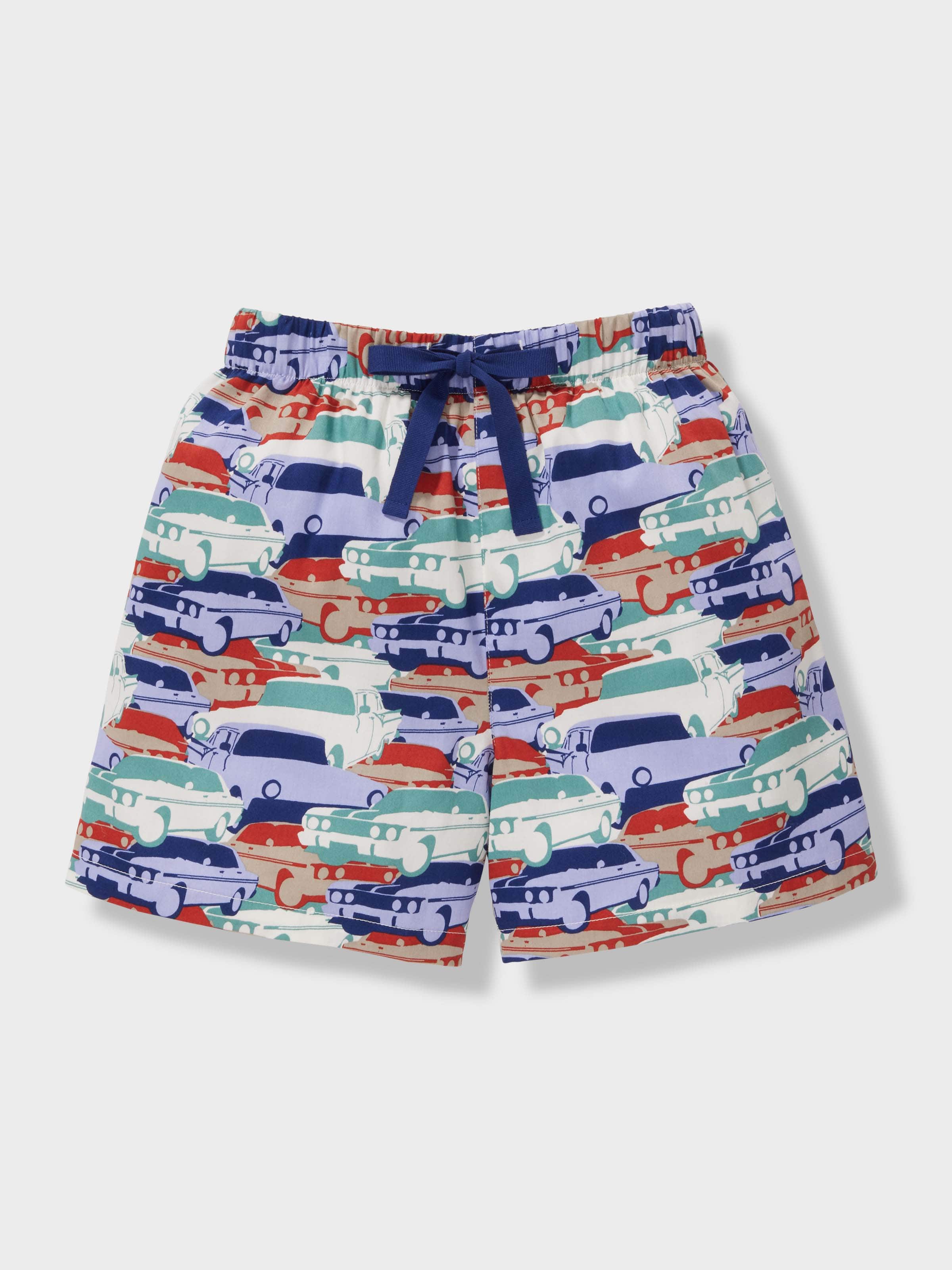 Boys Cars 100% Cotton Short Pj Set