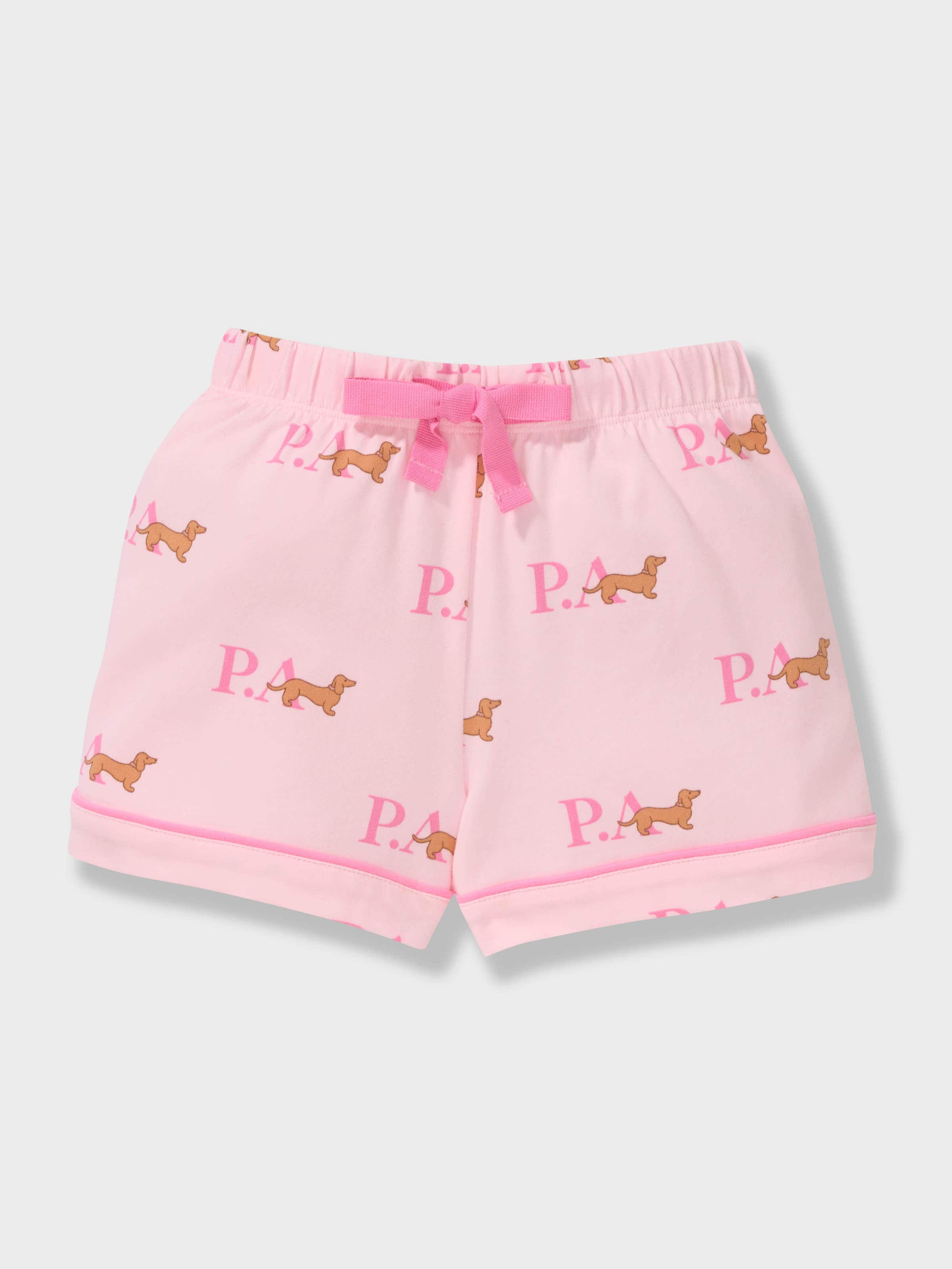 Girls Penny Logo Classic Shortie Pj Set