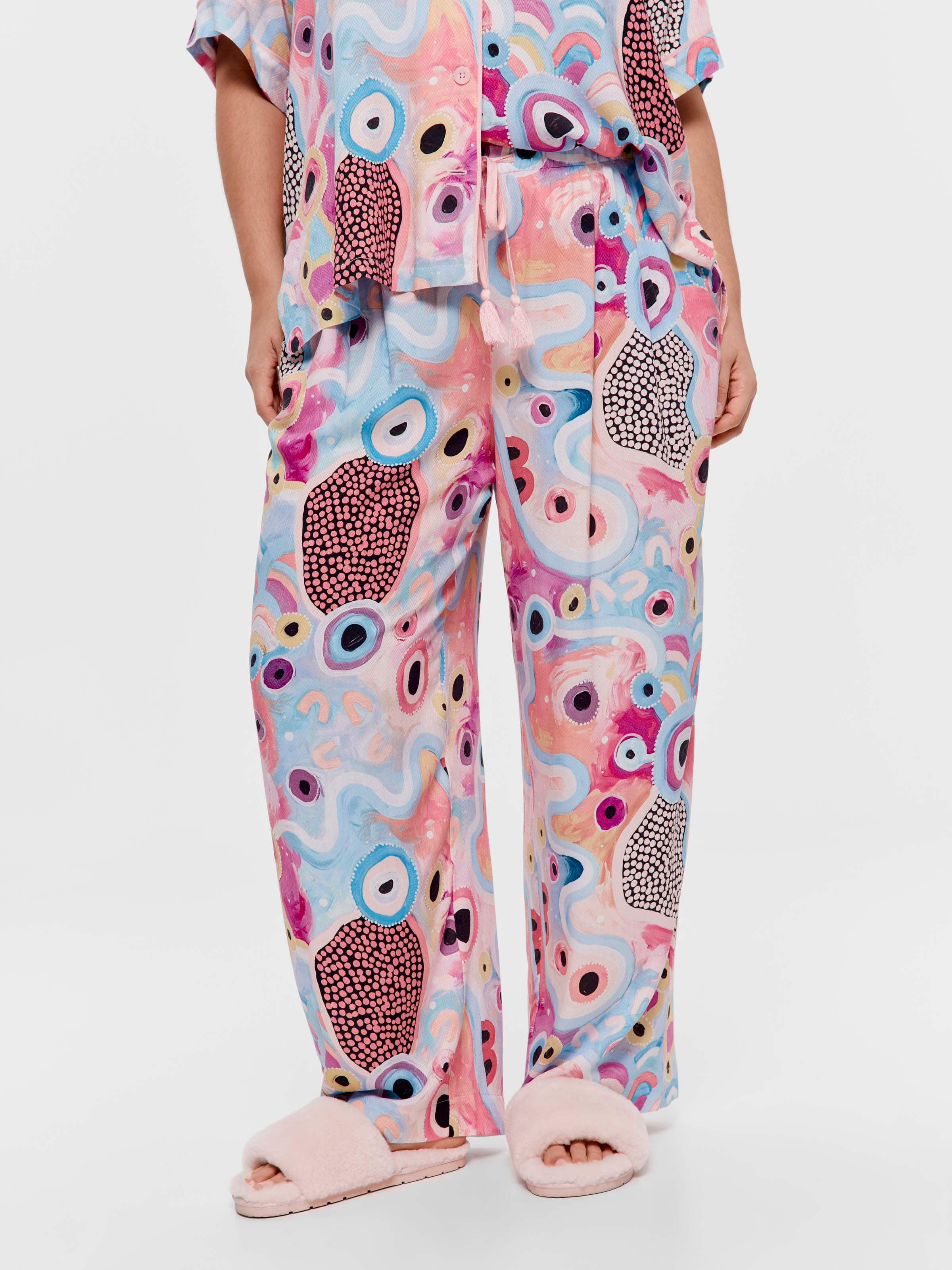 P.A. Plus Mulganai Heatwave Wide Leg Pj Pant