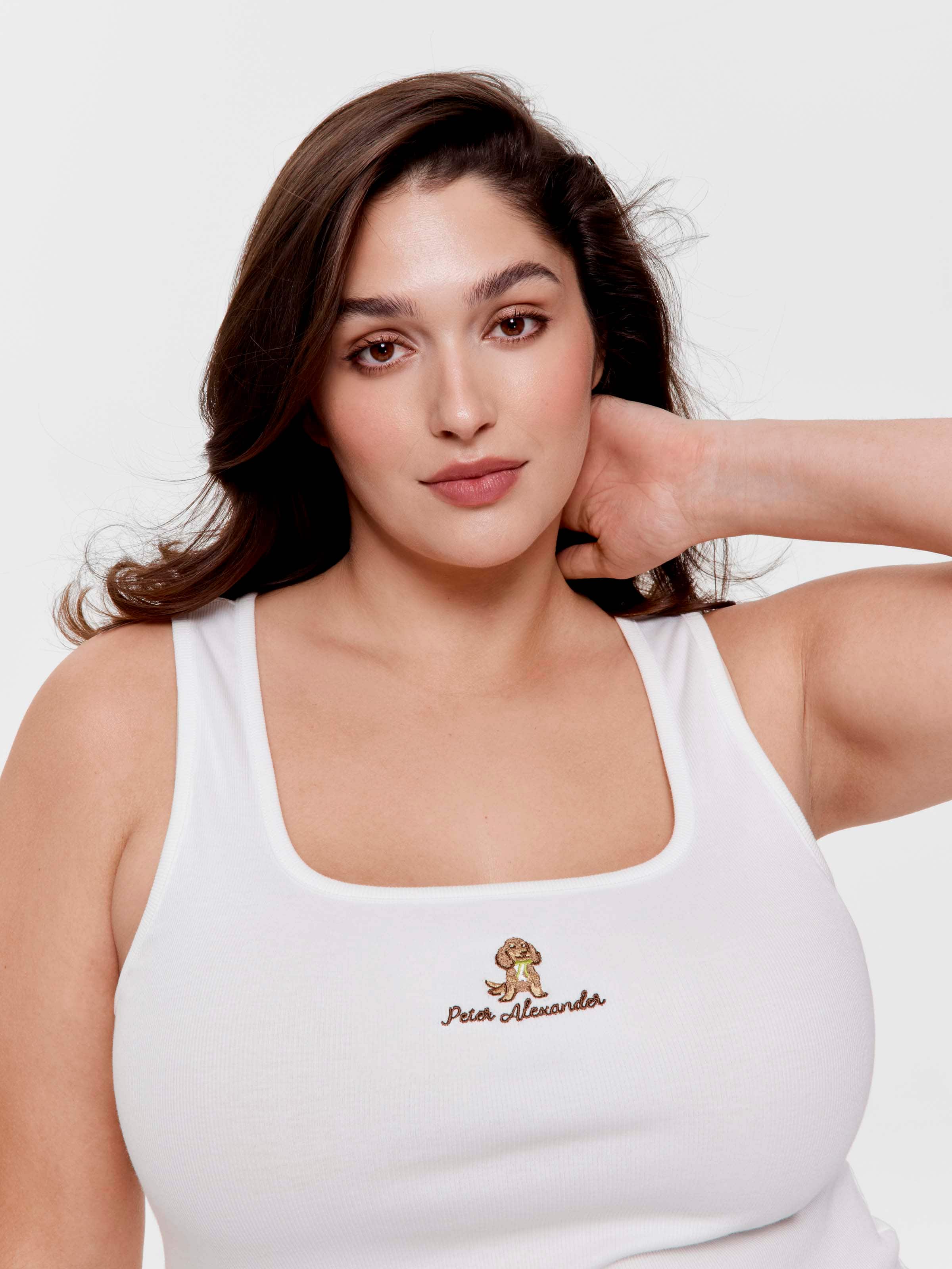 P.A. Plus Pretty Puppy Rib Tank