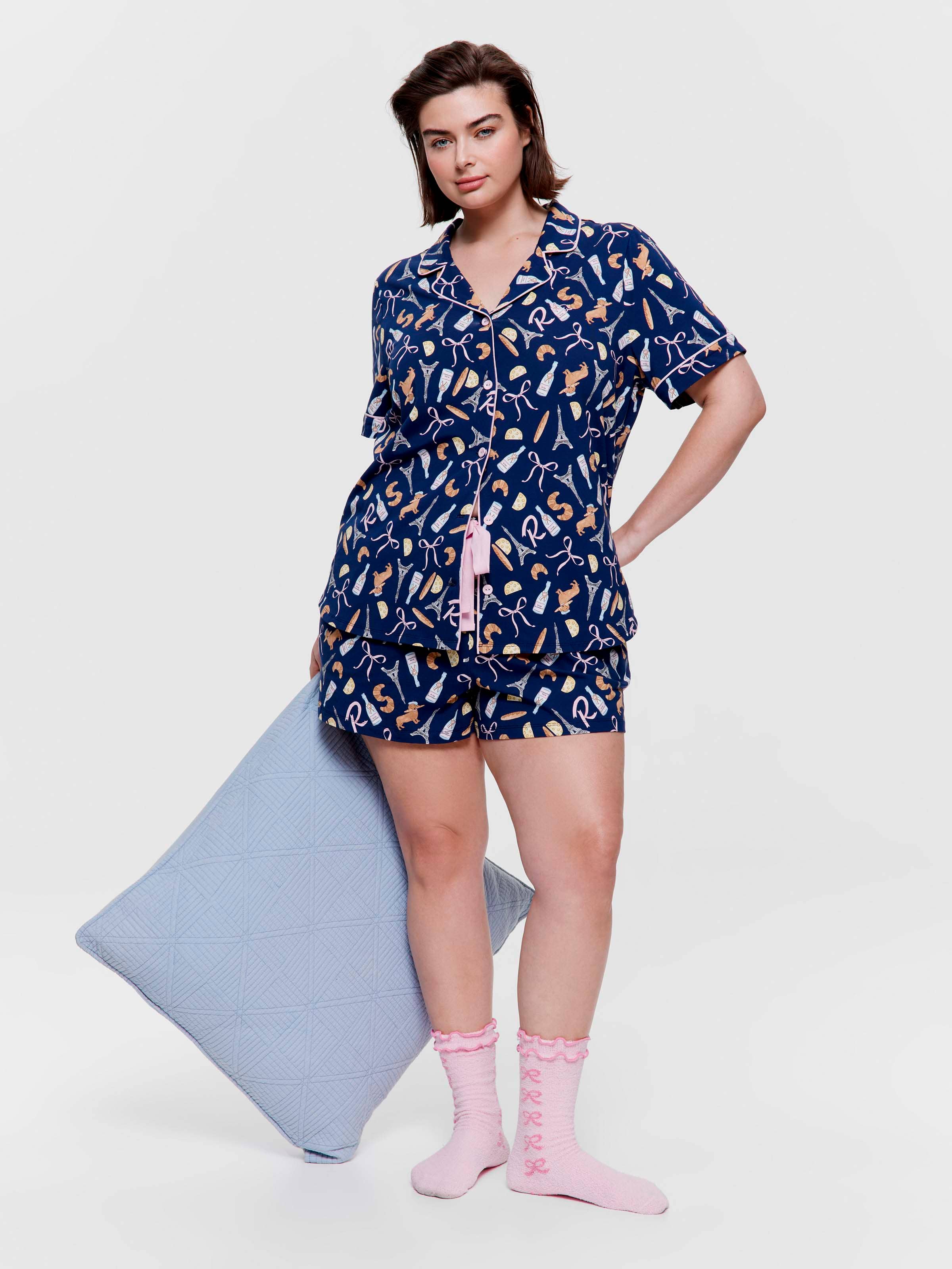 P.A. Plus Paris Icons Shortie Pj Set
